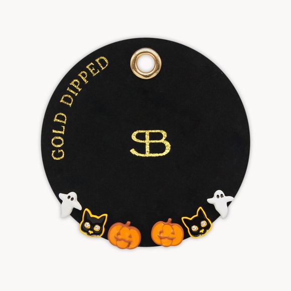 Secret Box New York Trick or Treat Earrings (A) - Picture 1 of 2
